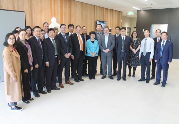 August 2017: Chinese delegation, National Health Development Research Center